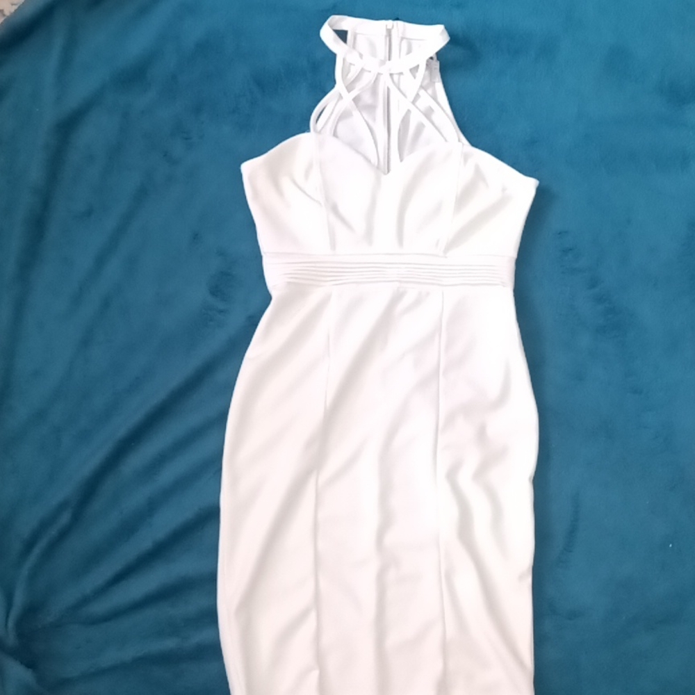 White Iris dress